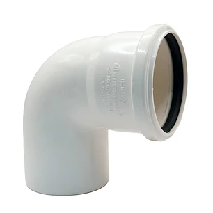 Codo Pvc Blanco Sanit 50Mm 90°