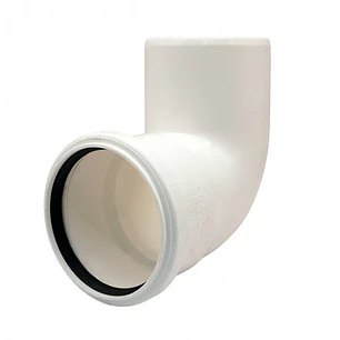Codo Pvc Blanco Sanit 50Mm 90°