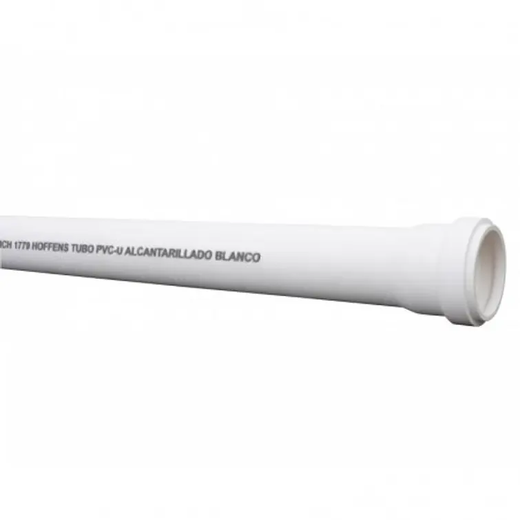 Tubo Pvc-U Sanit. Blanco C/G 110Mm. 6 Mt 2