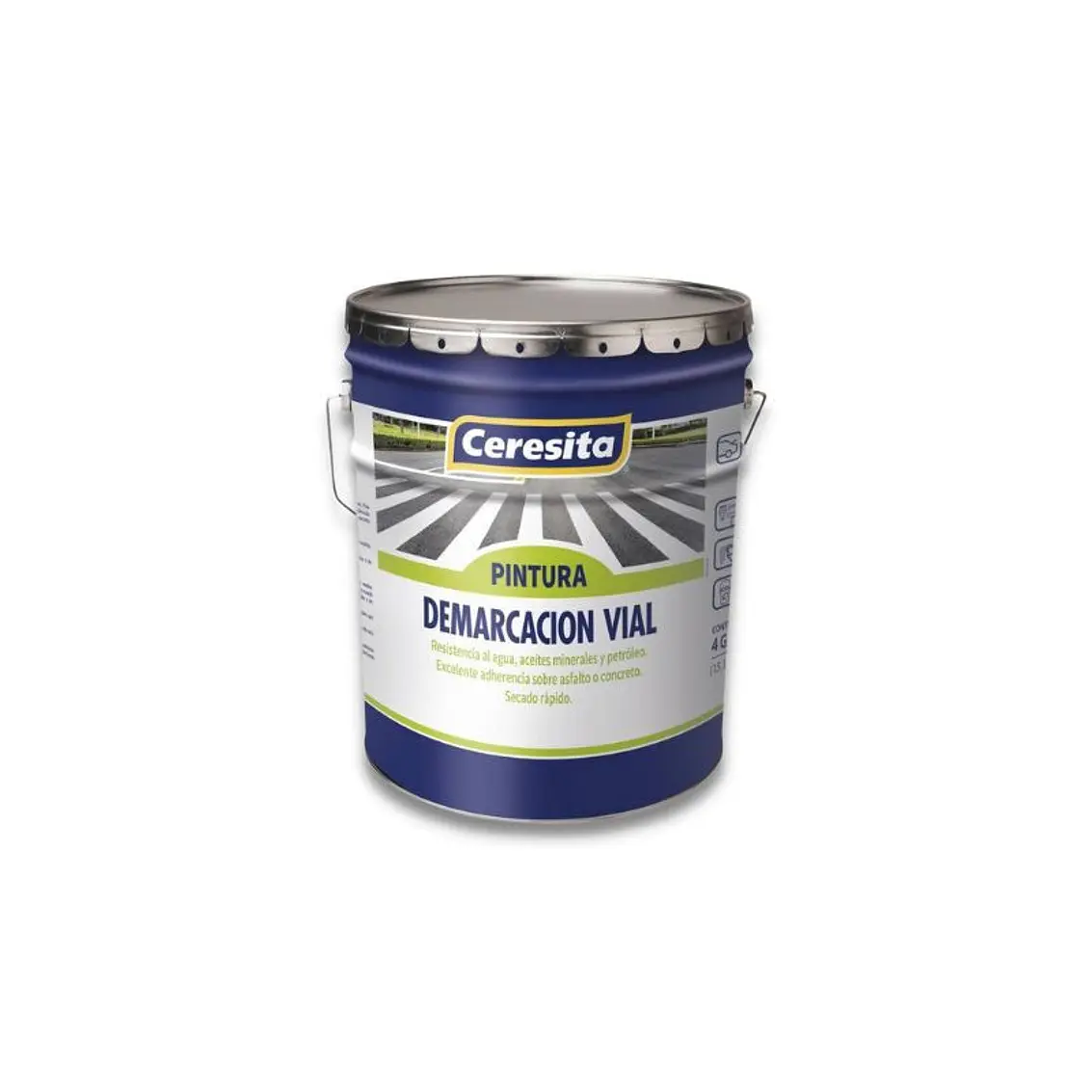 Pintura Ceresita Trafico Blanco Tineta 2