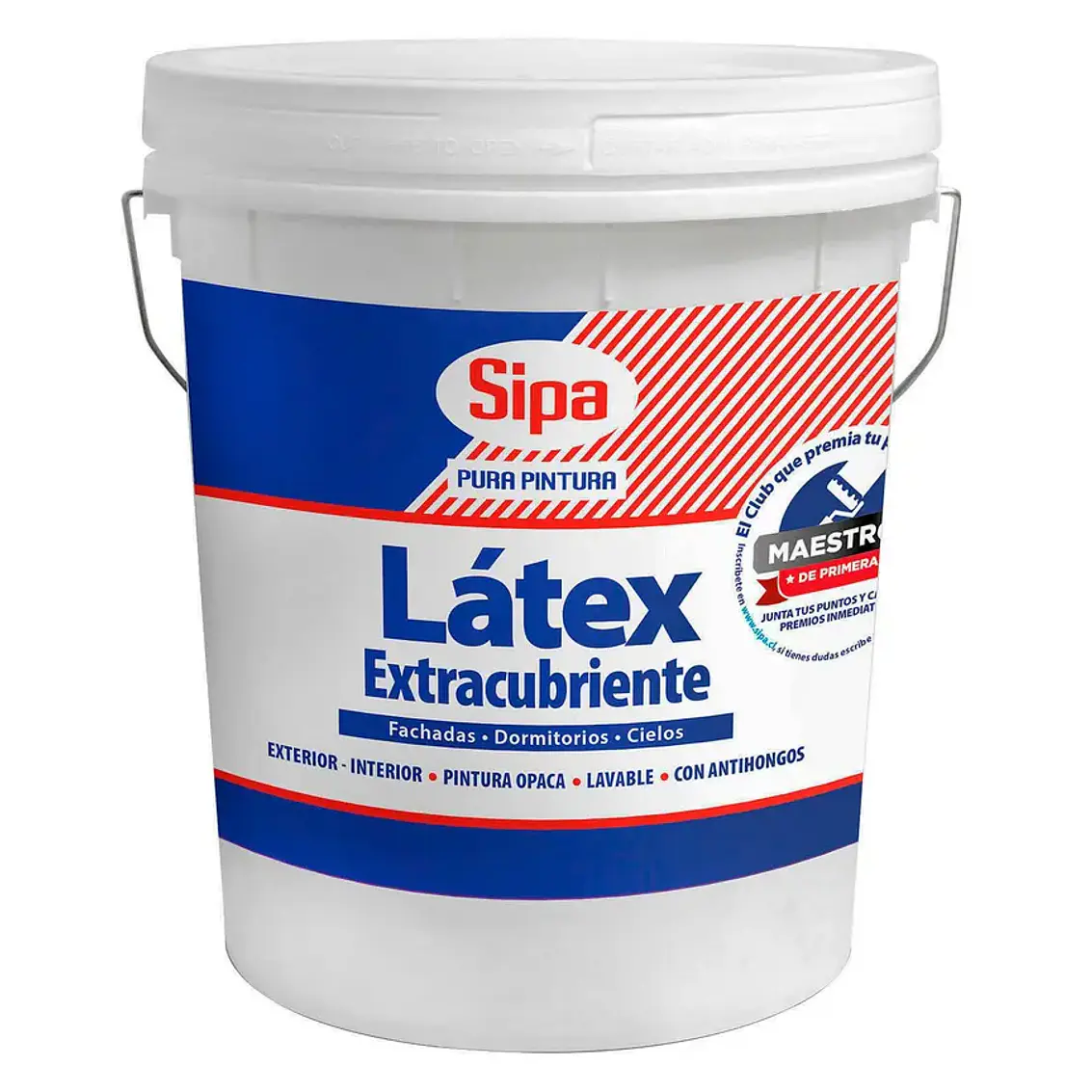 Latex Extra Cubriente Tineta Base Intensa Sipa [U] 1