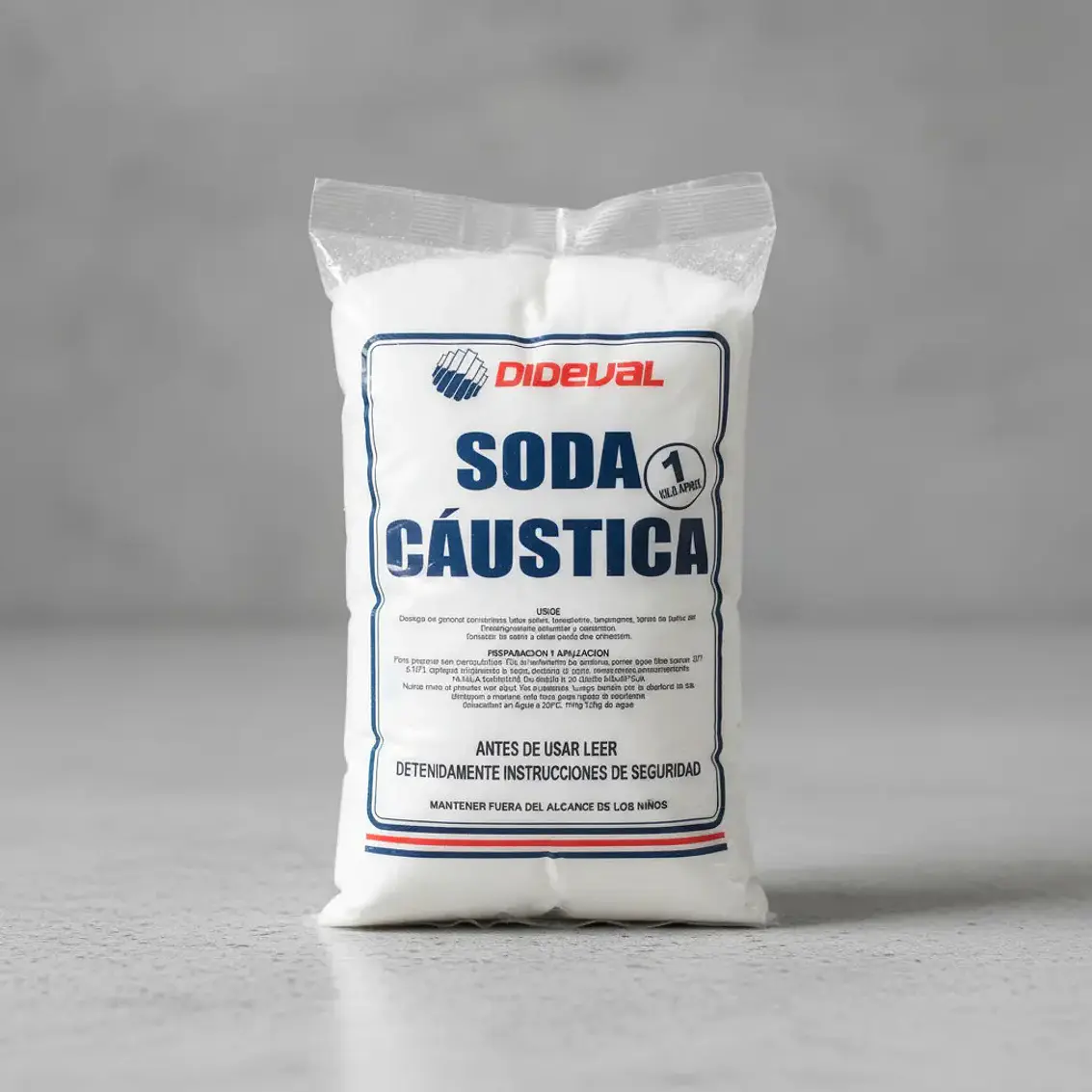 Soda Caustica 1 Kg. 1