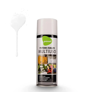 Esmalte Spray Passol Blanco S/R 400 Ml