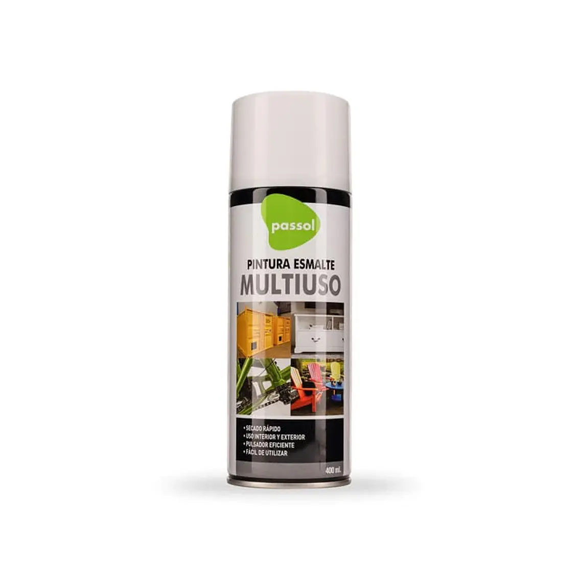Esmalte Spray Passol Blanco S/R 400 Ml 2