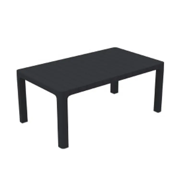 Juego De Terraza Malaga Negro 3