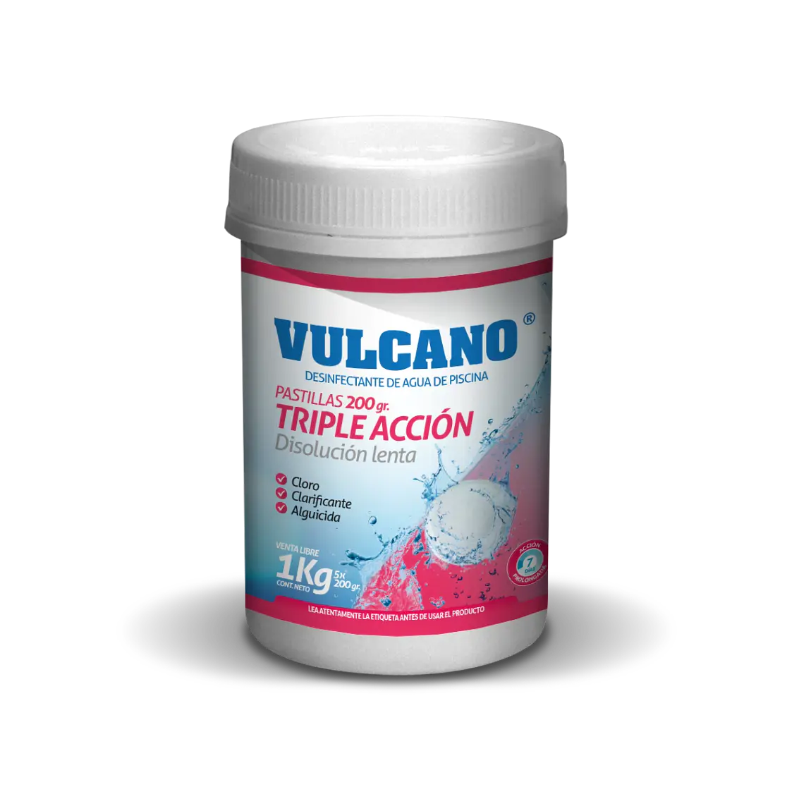 Cloro Triple Accion En Tabletas 1Kg 1