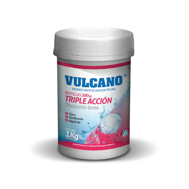 Cloro Triple Accion En Tabletas 1Kg 1