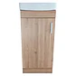 Kit Mueble Claire 40 Rustico + Cubierta Blanche - Miniatura 1