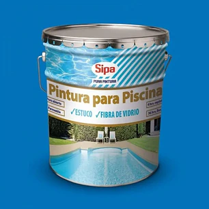 Pintura Piscina Azul Sipa Tineta