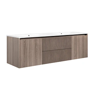Kit Mueble Sophie 120X46 Color Lenga + Cubierta