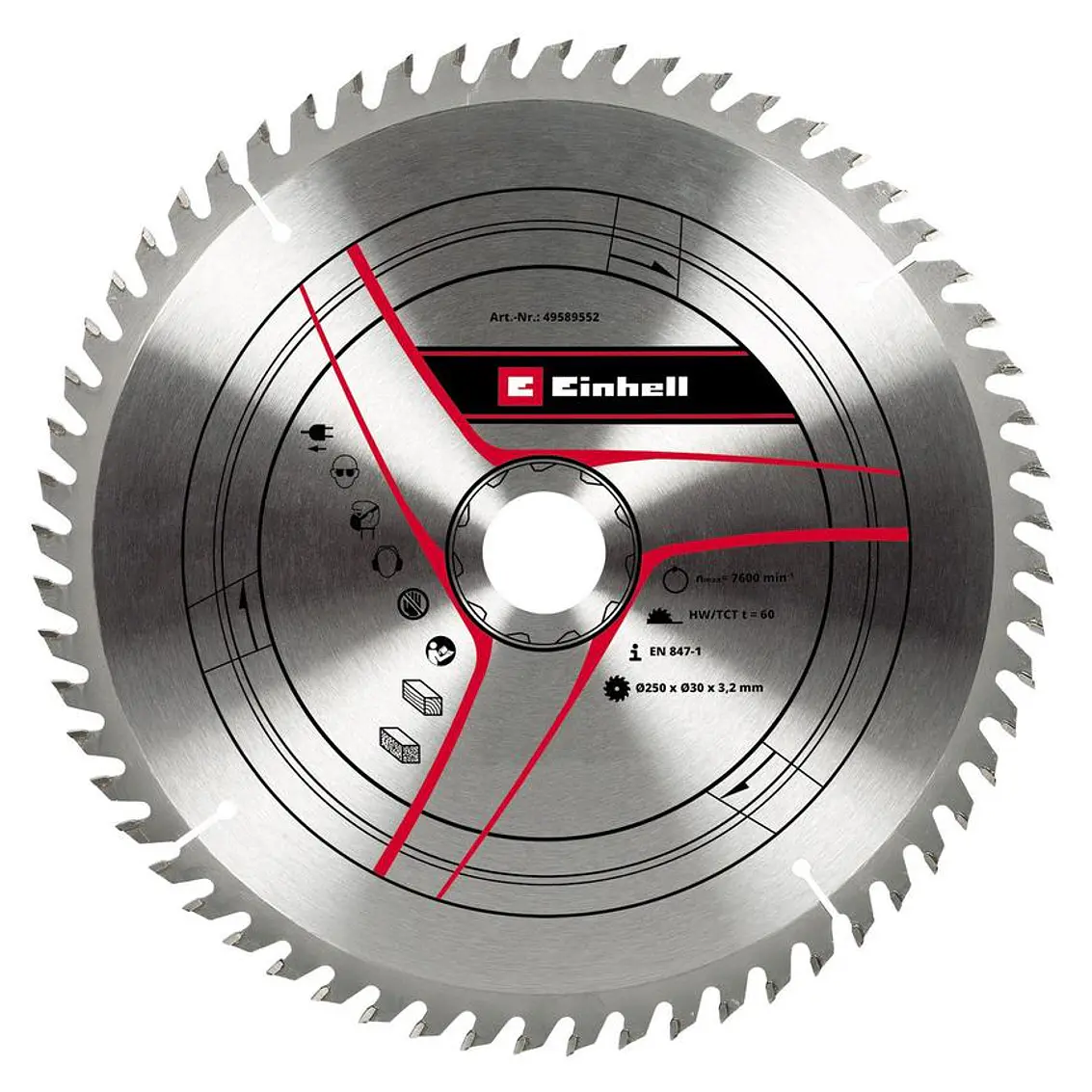 Disco Sierra Einhell 7 1/4” - 60D 1