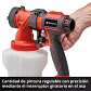 Pistola Pintar Inalambrica Einhell 18V 1000 Ml/Min - Miniatura 11