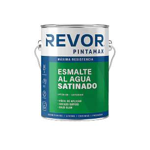 Esmalte Al Agua Satin Gl. B/C Pintamax Revor