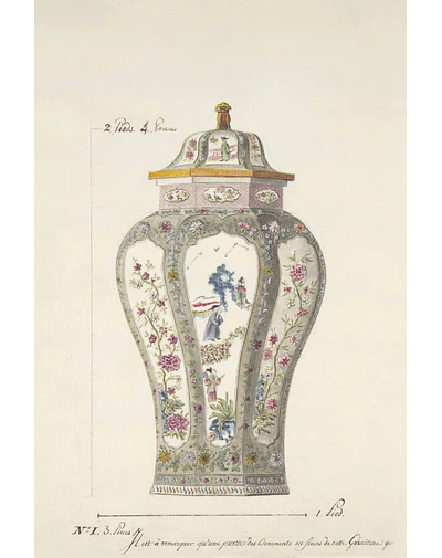 Jarrón Chino "Vase I" 