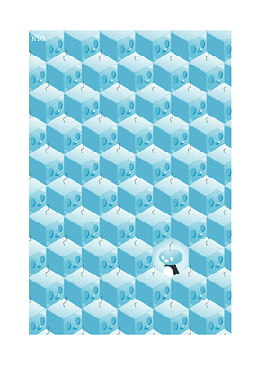 Print Pokémon Eiscue (30x45 cm)