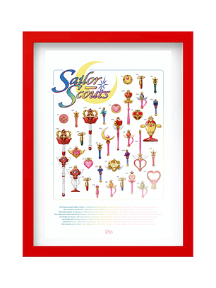 Cuadro Sailor Moon 