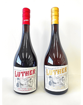 Pack Vermut Luther 1 Rosso + 1 Blanco 750ml