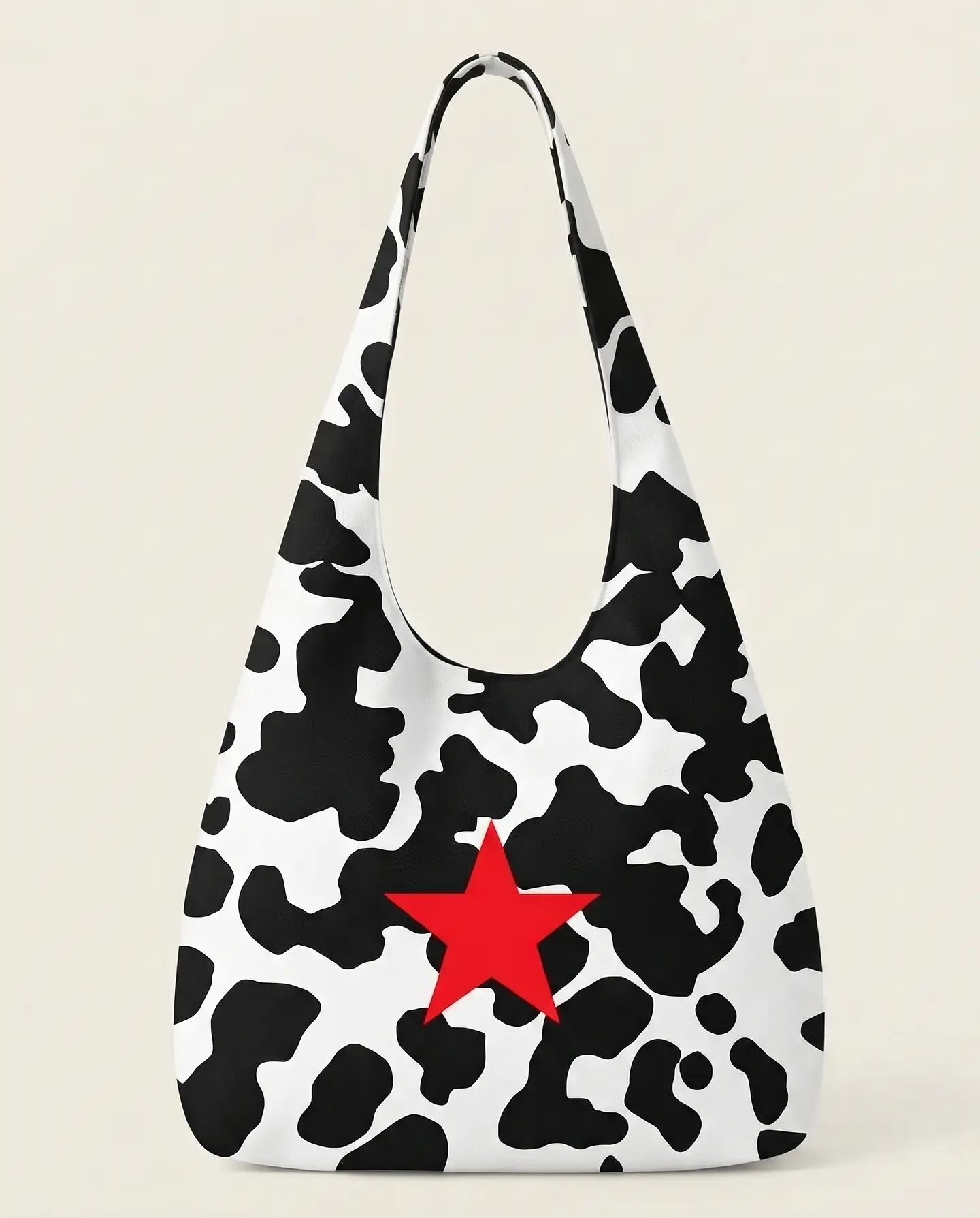 Bianca bag | Animal print | Moo | Preto 1