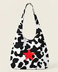 Bianca bag | Animal print | Moo | Preto - thumbnail 1