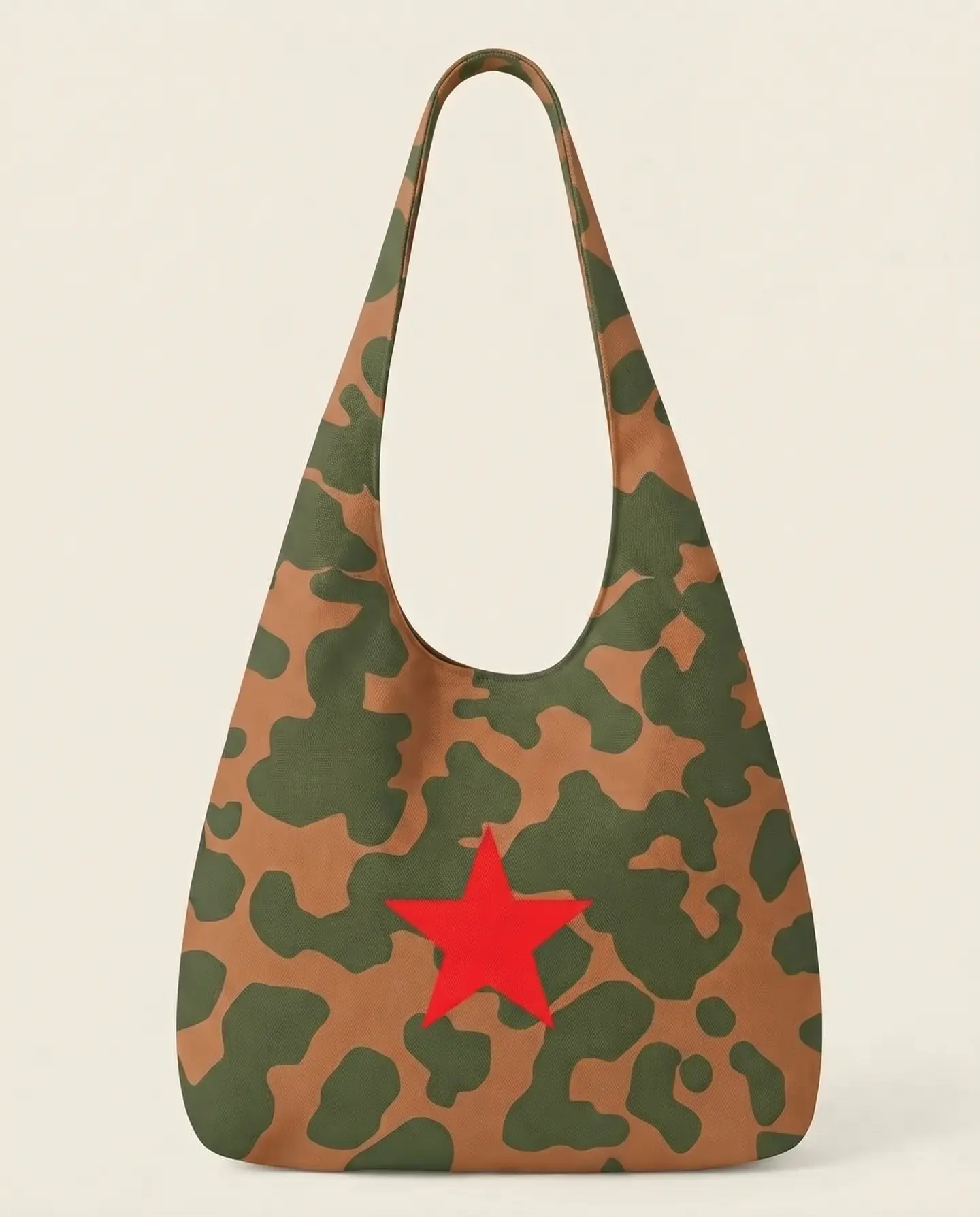 Bianca bag | Animal print | Moo | Verde e castanho 1