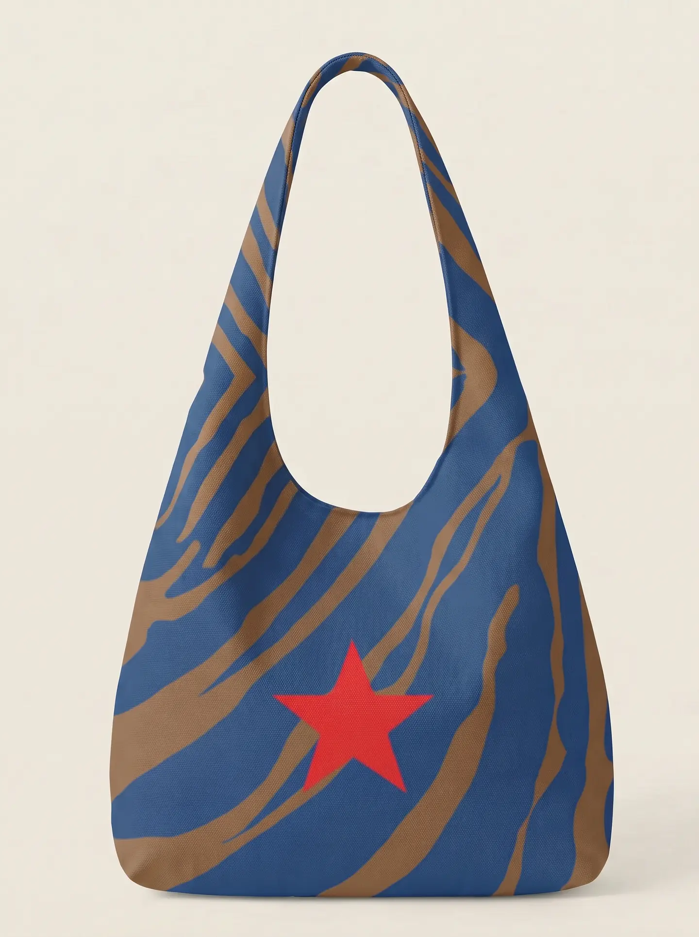Bianca bag | Animal print | Savana | Azul e castanho 1