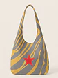 Bianca bag | Animal print | Savana | Cinza e amarelo - Thumbnail 1