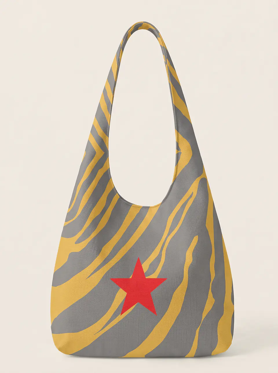Bianca bag | Animal print | Savana | Cinza e amarelo 1