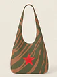 Bianca bag | Animal print | Savana | Verde e castanho - Thumbnail 1