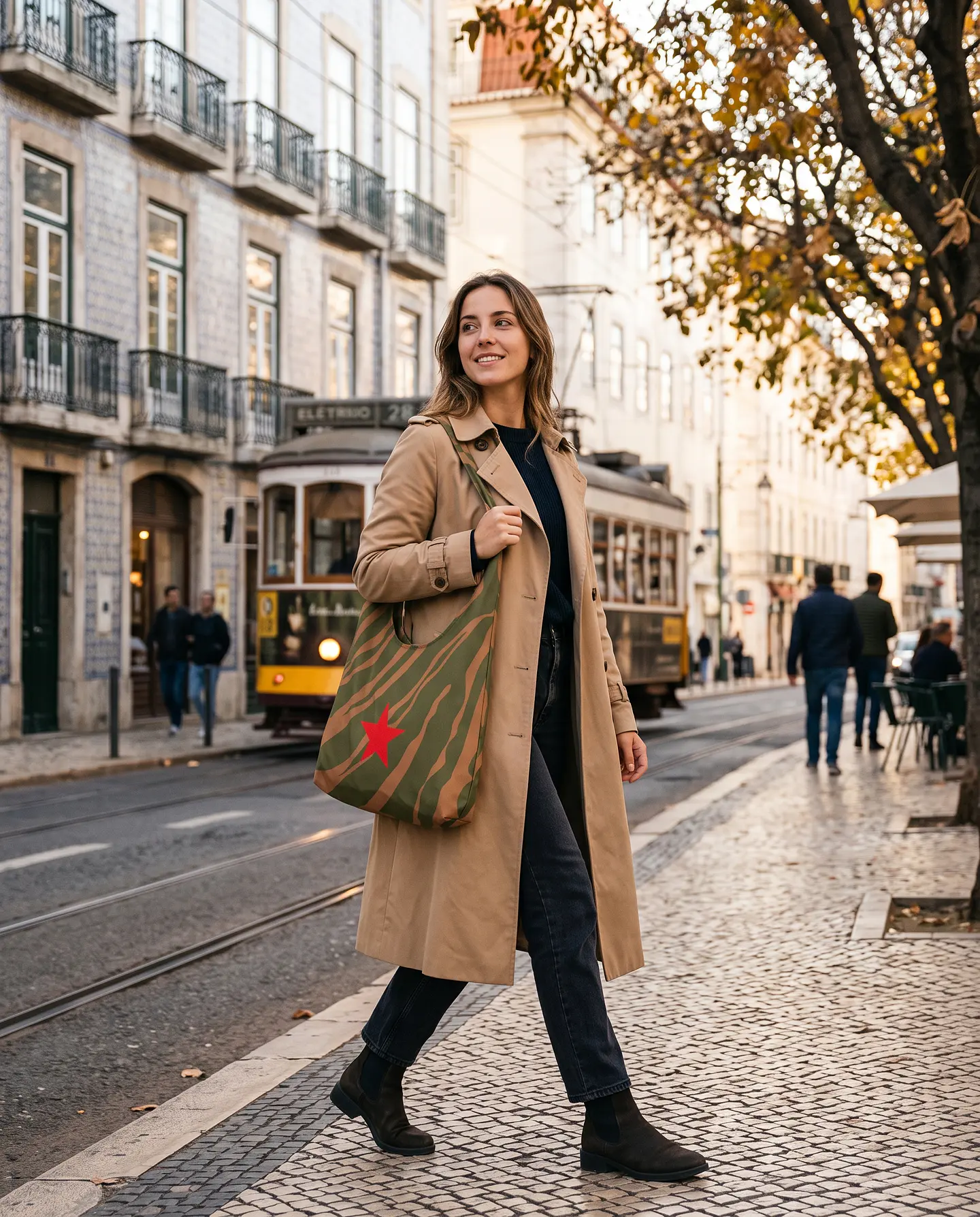 Bianca bag | Animal print | Savana | Verde e castanho 2