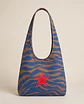 Bianca bag | Animal print | Zazu | Azul e castanho - Thumbnail 1