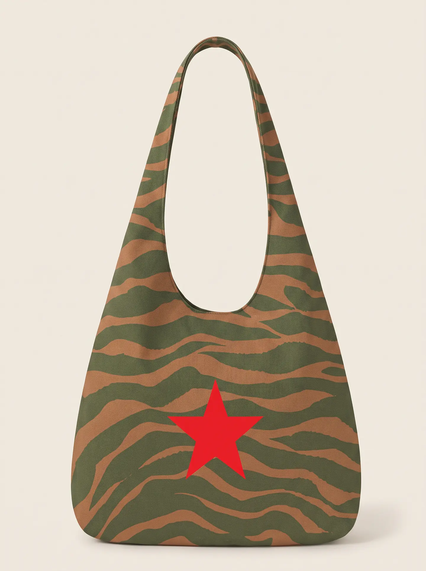 Bianca bag | Animal print | Zazu | Verde e castanho 1