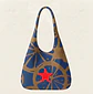 Bianca bag | Frutas | Laranja | Azul e castanho - thumbnail 1