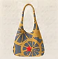 Bianca bag | Frutas | Laranja | Cinza e amarelo - Thumbnail 1