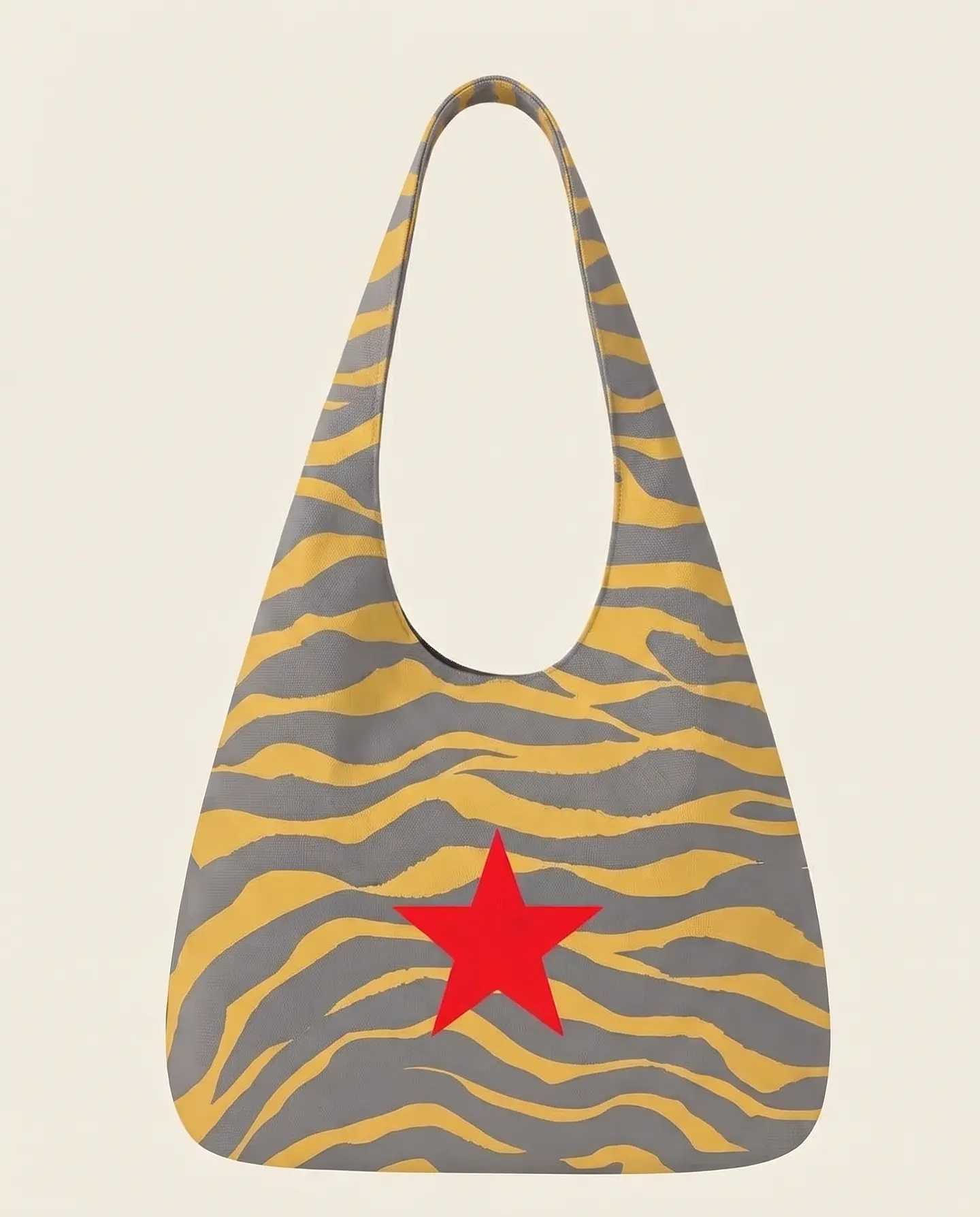 Bianca bag | Animal print | Zazu | Cinza e amarelo 5