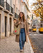 Bianca bag | Animal print | Zazu | Cinza e amarelo - Thumbnail 6