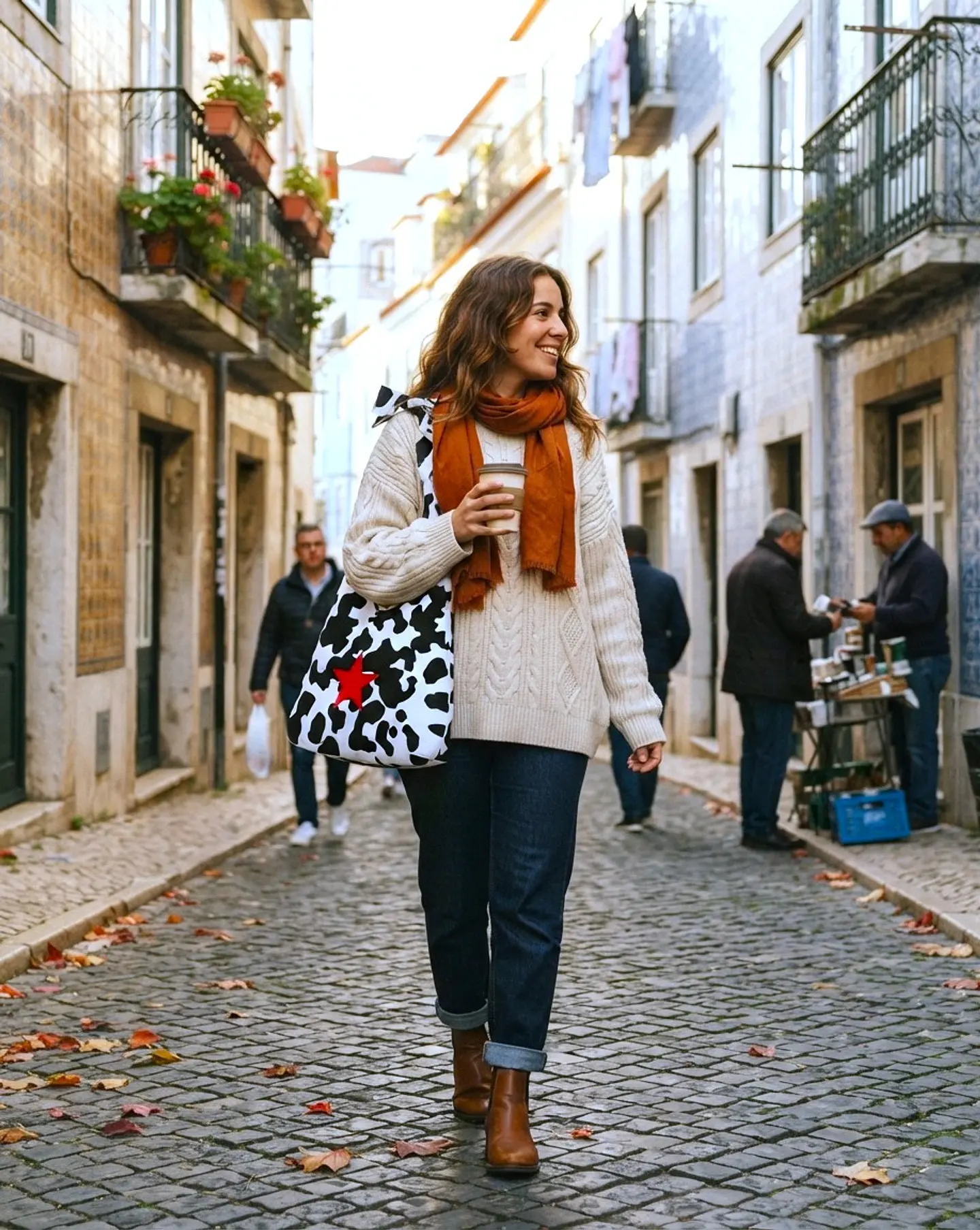 Lola bag | Animal print | Moo | Preto e branco 2