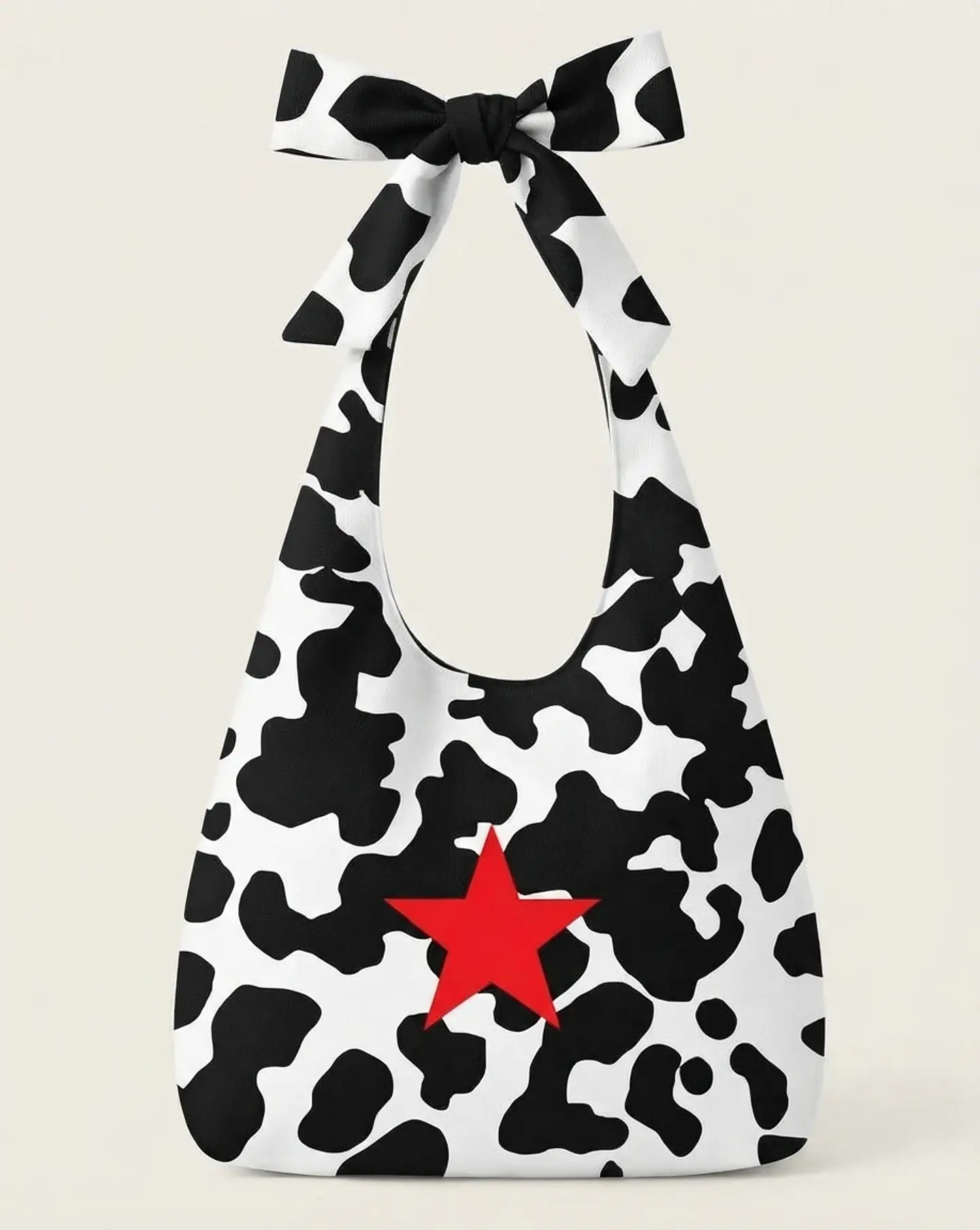 Lola bag | Animal print | Moo | Preto e branco 1