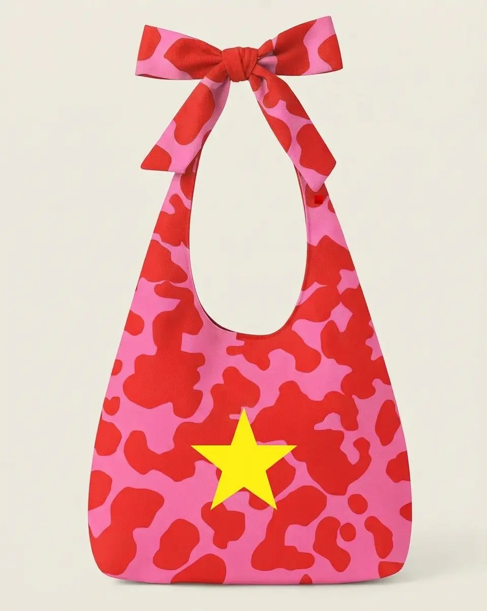 Lola bag | Animal print | Moo | Fúcsia e rosa 1
