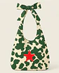 Lola bag | Animal print | Moo | Verde e creme - Thumbnail 1