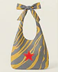 Lola bag | Animal print | Savana | Cinza e amarelo - Thumbnail 1