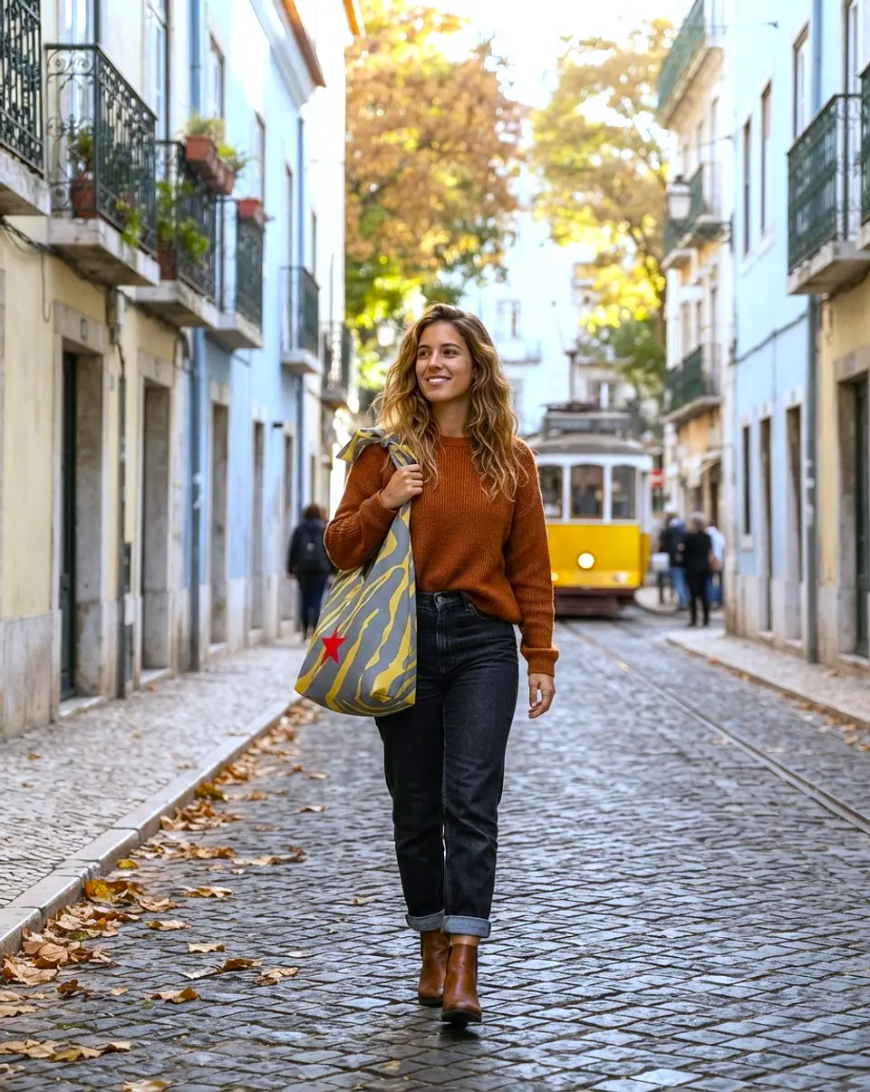 Lola bag | Animal print | Savana | Cinza e amarelo 2