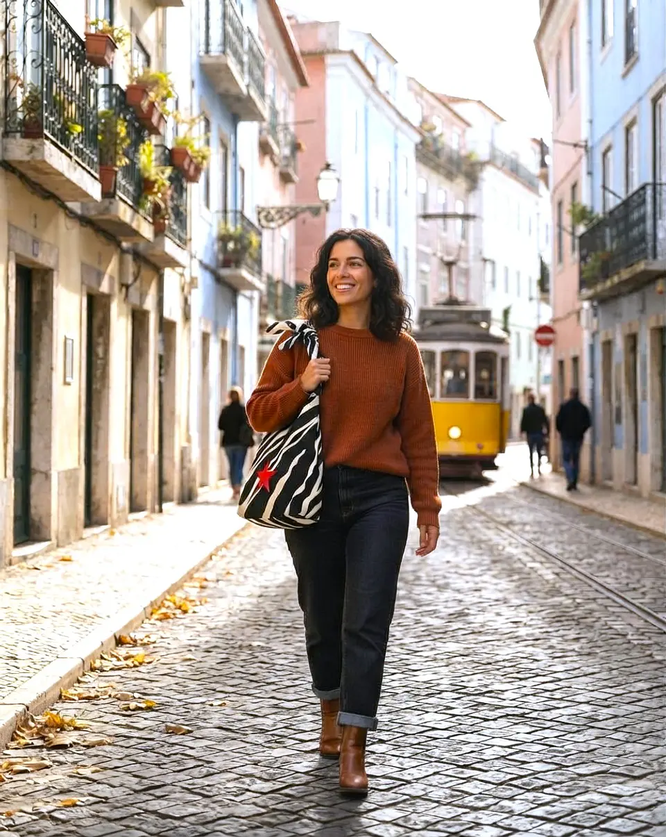 Lola bag | Animal print | Savana | Preto e branco 2