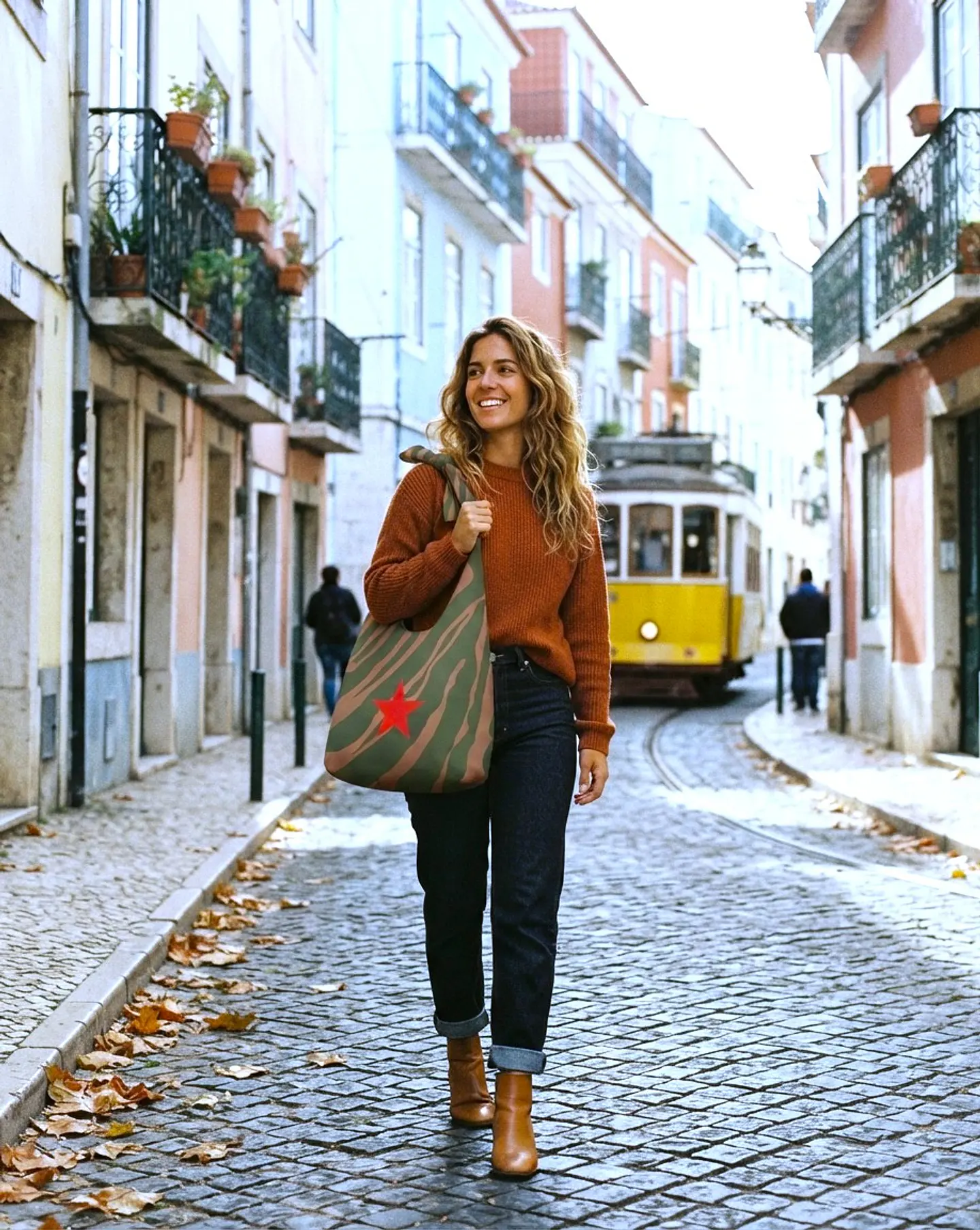 Lola bag | Animal print | Savana | Verde e castanho 2