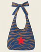 Lola bag | Animal print | Zazu | Azul e castanho - thumbnail 1
