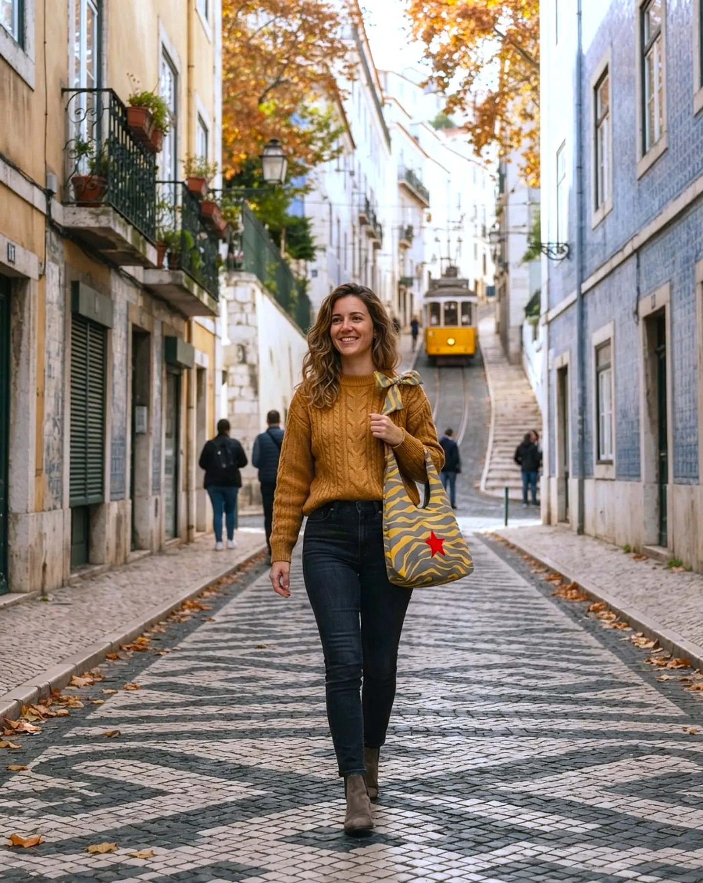 Lola bag | Animal print | Zazu | Cinza e amarelo 2