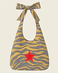 Lola bag | Animal print | Zazu | Cinza e amarelo - Thumbnail 1