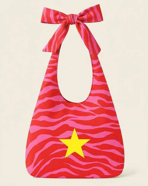 Lola bag | Animal print | Zazu | Fucsia e rosa
