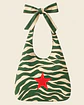 Lola bag | Animal print | Zazu | Verde e creme - Thumbnail 1