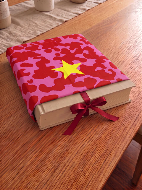 Bolsa livros e e-book | Animal print | Moo | Fucsia e rosa