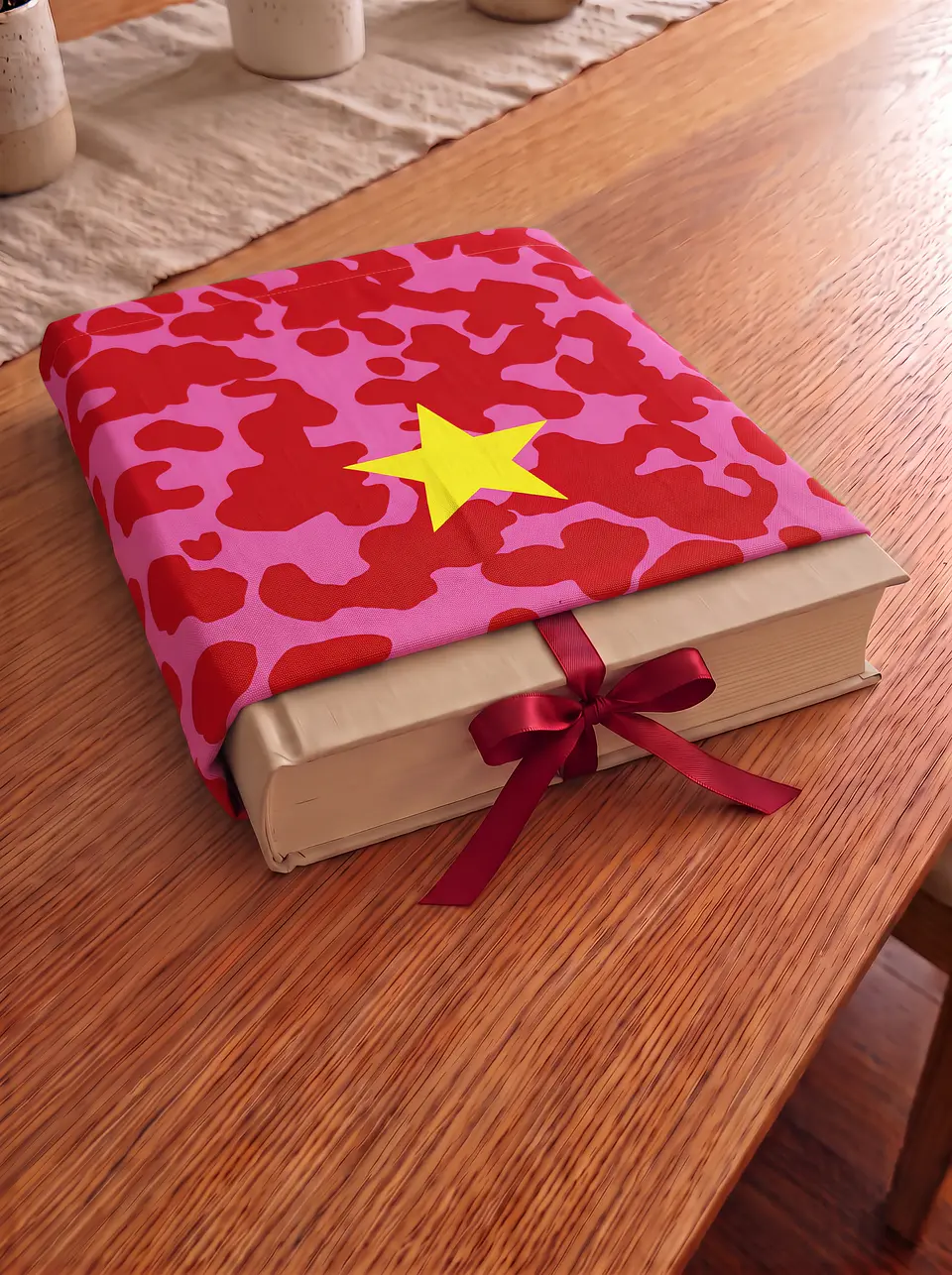 Bolsa livros e e-book | Animal print | Moo | Fucsia e rosa 1